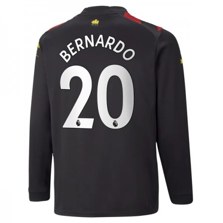 Goedkope Manchester City Bernardo 20 Uitshirt 2022-23 Lange Mouw